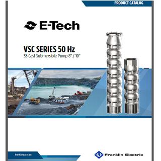 STAINLESS CASTED STEEL SUBMERSIBLE PUMPS  (SS304-316-DUPLEX) 8'',10''